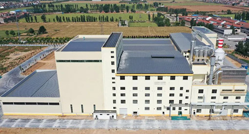 邁安德承建的河南漢永60萬噸小麥淀粉精深加工項目調(diào)試成功，二期成功簽約
