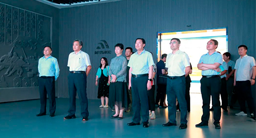商務(wù)部市場體系建設(shè)司司長周強一行蒞臨邁安德調(diào)研指導(dǎo)